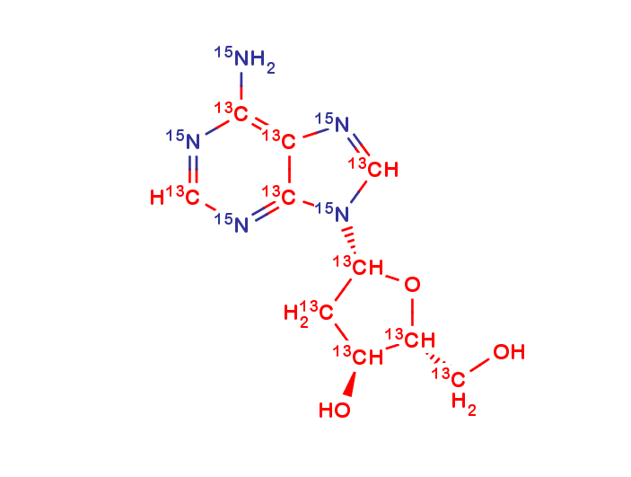 2-DEOXYADENOSINE 13C10, 15N5