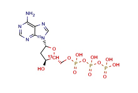 2-DEOXYADENOSINE 5-TRIPHOSPHATE 13C, 15N