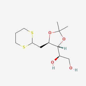 2-Deoxy-3,4-O-isopropylidene-D-arabino-hexose Propylene Dithioacetal