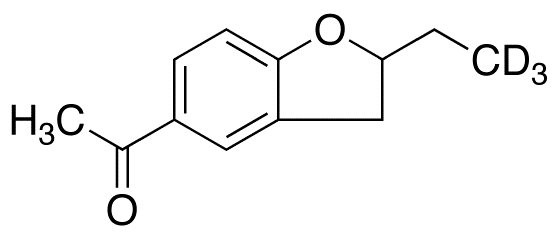 2-Ethyl-2,3-dihydro-5-acetylbenzofuran-d3