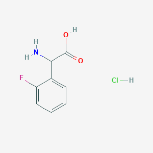(2-Fluorophenyl)glycine HCl
