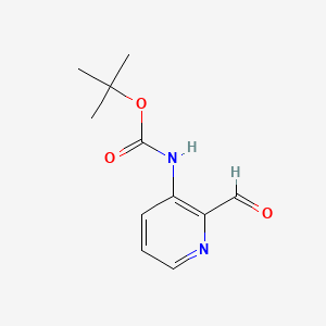 (2-Formyl-pyridin-3-yl)-carbamic acidtert-butyl ester