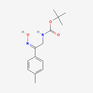 (2-Hydroxyimino-2-P-tolyl-ethyl)-carbamic acid tert-butyl ester