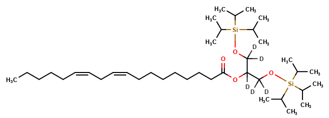 2-Linoleoyl-rac-glycerol-d5 O-TIPS