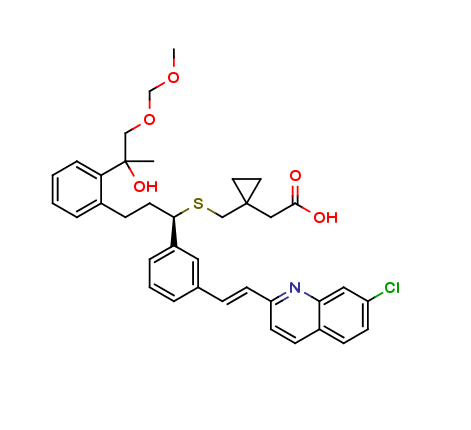 2-Methoxymethyl Montelukast 1,2-Diol