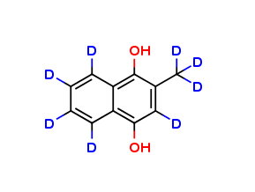2-Methyl-1,4-naphthalenediol D8