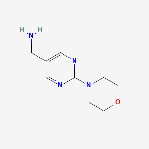 (2-Morpholinopyrimidin-5-yl)methylamine
