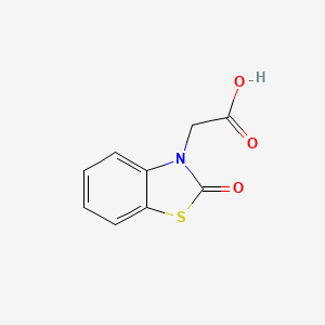 (2-Oxo-1,3-benzothiazol-3(2H)-yl)acetic acid