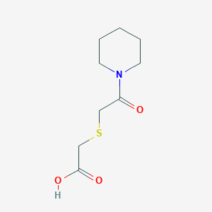 (2-Oxo-2-piperidin-1-yl-ethylsulfanyl)-acetic acid