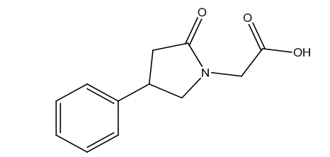 (2-Oxo-4-phenyl-pyrrolidin-1-yl)-acetic acid