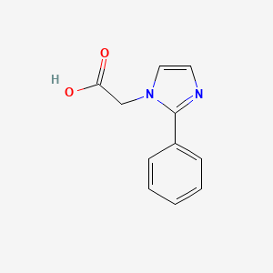 (2-Phenyl-1H-imidazol-1-yl)acetic acidhydrochloride