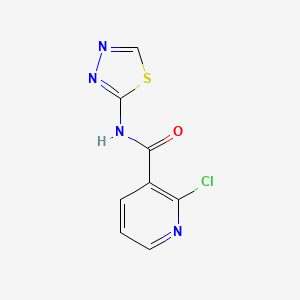 2-chloro-N-(1,3,4-thiadiazol-2-yl)nicotinamide