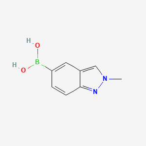 (2-methyl-2H-indazol-5-yl)boronic acid