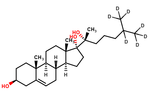 (20R)-17α,20-Dihydroxycholesterol-d7
