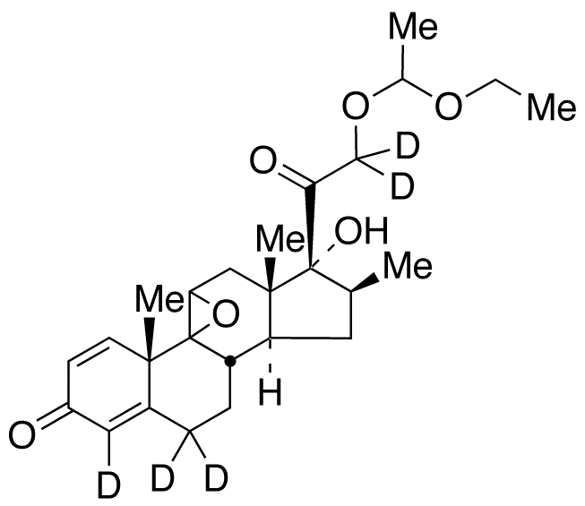 21-(1-Ethoxyethyl) Beclomethasone 9,11-Epoxide-d5