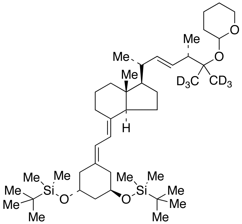 25-O-Tetrahydropyranyl-1,3-di-O-tert-butyldimethylsilyl Paricalcitol-d6