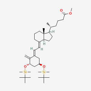 26,27-Didesmethyl-1,3-(tert-butyldimethylsilyl) (5E)-Calcitriol 24-Carboxylic Acid Methyl Ester