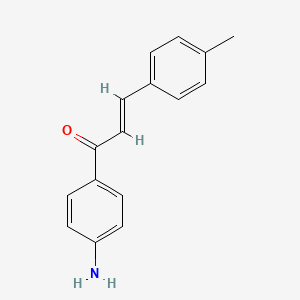 (2E)-1-(4-Aminophenyl)-3-(4-methylphenyl)-prop-2-en-1-one