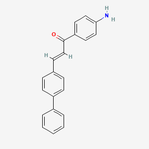 (2E)-1-(4-Aminophenyl)-3-biphenyl-4-yl-prop-2-en-1-one