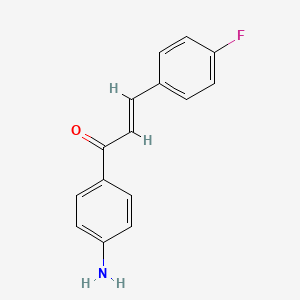 (2E)-1-(4-aminophenyl)-3-(4-fluorophenyl)prop-2-en-1-one