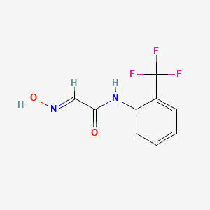 (2E)-2-(Hydroxyimino)-N-[2-(trifluoromethyl)-phenyl]acetamide