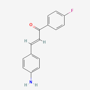 (2E)-3-(4-aminophenyl)-1-(4-fluorophenyl)prop-2-en-1-one