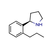 (2R)-2-(2-(methylethyl)phenyl)pyrrolidine