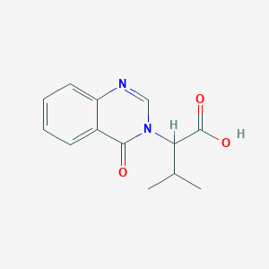 (2R)-3-Methyl-2-(4-oxoquinazolin-3(4H)-yl)-butanoic acid