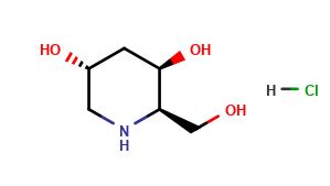 (2R,3R,5R)-2-(hydroxymethyl)piperidine-3,5-diol hydrochloride