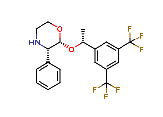(2R,3S)-2-{(1R)-1-[3,5-bis(trifluoromethyl)phenyl]ethoxy}-3-phenylmorpholine