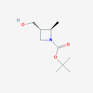 (2R,3S)-3-(hydroxymethyl)-2-methylazetidine-1-carboxylate