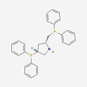 (2R,4R)-(+)-2-(Diphenylphosphinomethyl)-4-(diphenylphosphino)pyrrolidine (R,R-PPM)