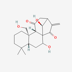 (2R,4R,9S,10S,16S)-2,16-dihydroxy-9-(hydroxymethyl)-5,5-dimethyl-14-methylidenetetracyclo[11.2.1.01,10.04,9]hexadecane-11,15-dione