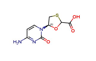 (2RS,5R)-5-(cytosine-1-yl)-1,3-oxathiolane-2-carboxylic acid