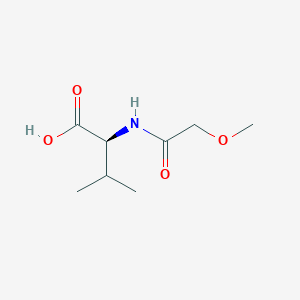 (2S)-2-(2-methoxyacetamido)-3-methylbutanoic acid
