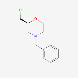 (2S)-2-(Chloromethyl)-4-(phenylmethyl)morpholine