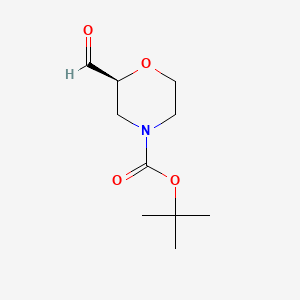 (2S)-2-(Formyl)morpholine-4-carboxylic Acid tert-Butyl Ester