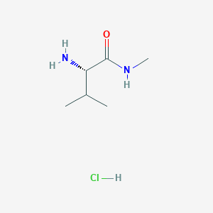 (2S)-2-amino-N,3-dimethylbutanamide hydrochloride