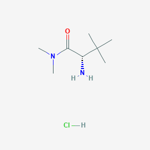 (2S)-2-amino-N,N,3,3-tetramethylbutanamide hydrochloride