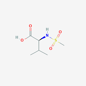 (2S)-2-methanesulfonamido-3-methylbutanoic acid