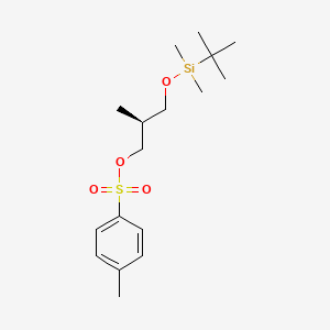 (2S)-3-{[tert-Butyl(dimethyl)silyl]oxy}-2-methylpropan-1-yl Tosylate