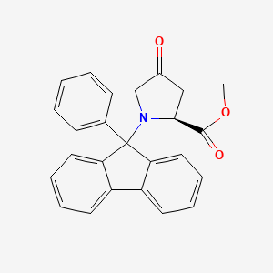 (2S)-4-Oxo-1-(9-phenylfluorenyl)-proline Methyl Ester