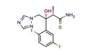 (2S,3R)-3-(2,5-Difluorophenyl)-3-hydroxy-2-methyl-4-(1H-1,2,4-triazol-1-yl)butanethioamide