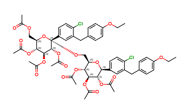 (2S,3R,4S,5R,6R)-6-(acetoxymethyl)-2-(4-chloro-3-(4-ethoxybenzyl)phenyl)-2-(((2R,3R,4R,5S,6S)-3,4,5-