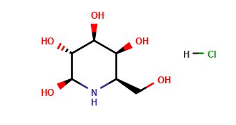 (2S,3R,4S,5S,6R)-6-(hydroxymethyl)piperidine-2,3,4,5-tetraol hydrochloride