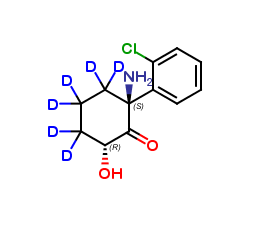 (2S,6R)-(-)-Hydroxynorketamine D6