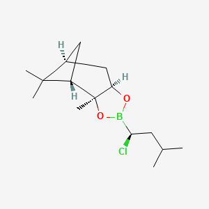 (2S,6S)-4-(1-Chloro-3-methylbutyl)-2,9,9-trimethyl-3,5-dioxa-4-boratricyclo[6.1.1.02,6]decane