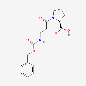 (3-(((Benzyloxy)carbonyl)amino)propanoyl)-L-proline