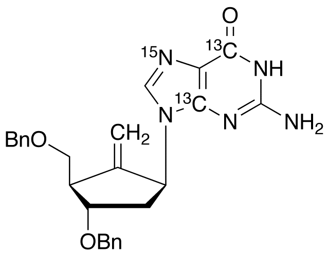 3’,5’-Di-O-benzyl Entecavir-13C2,15N