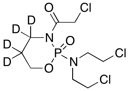 3-(Chloroacetyl)-N,N-bis(2-chloroethyl)tetrahydro-2H-1,3,2-oxazaphosphorin-2-amine-d4